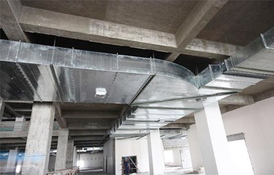 不銹鋼共板法蘭風管工程